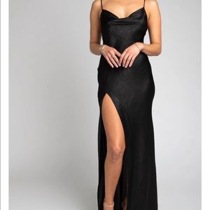 Resa River Slip In dress - Noir $179 sold out